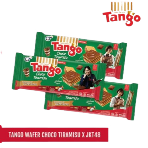 

Tango Wafer Tiramisu 35GR EXCLUSIVE JKT48 - [Isi 10 Pcs]