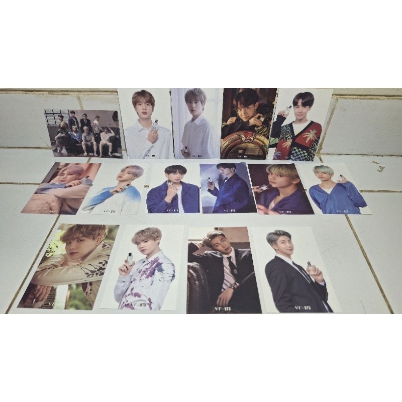 Photocard BTS x VT Cosmetic Parfume L'atelier des Subtils [Satuan Pc]