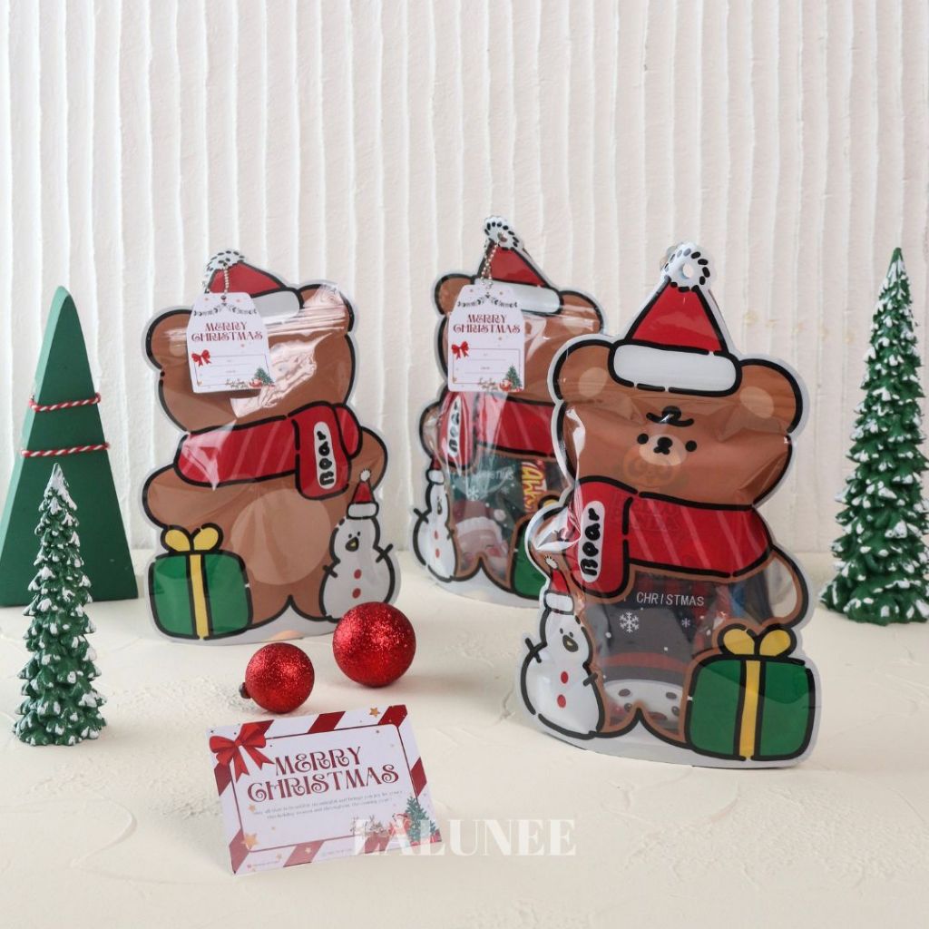 

RB Souvenir Christmas Hampers isi Snack - Bingkisan Sekolah Minggu - Snack Natal Anak