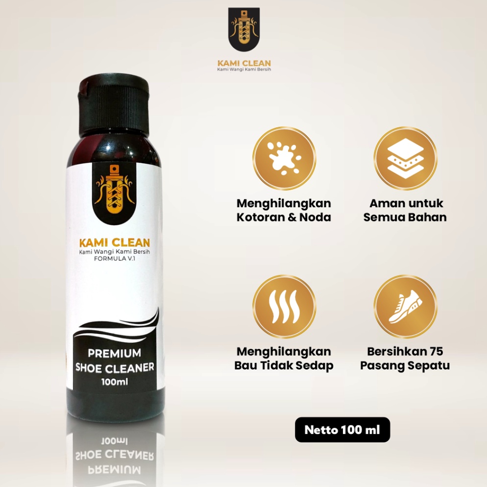 KODE K38Z Pembersih Sepatu Shoes Cleaner 1ml Shoe Care Menbersihkan Menghilangkan Noda Kotoran