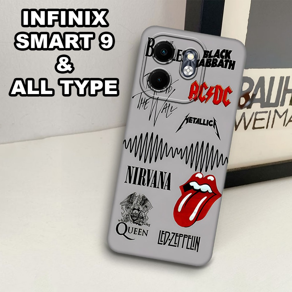 (CFS28) Softcase procamera   untuk Hp INFINIK SMART 9 Motif Cowok /Case INFINIK SMART 9 bahan karet 