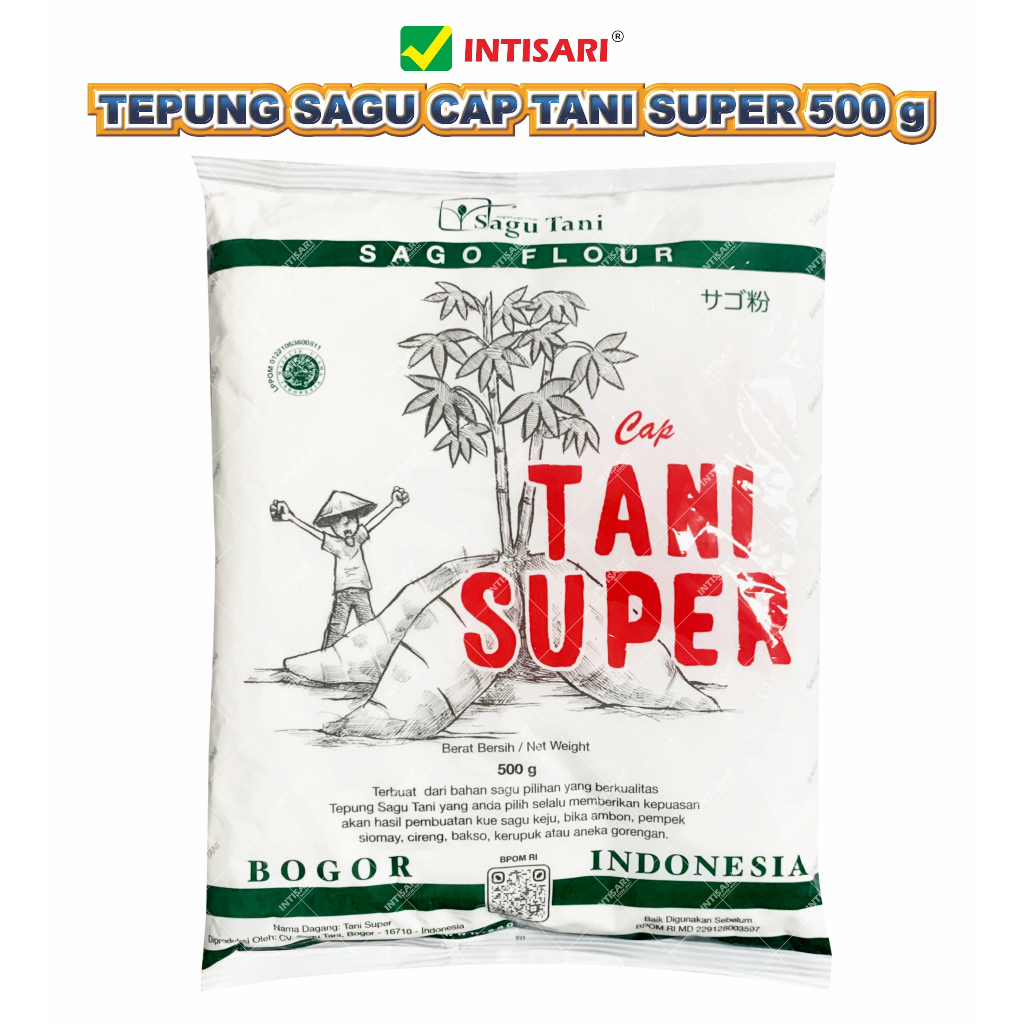TEPUNG SAGU TANI CAP SUPER 500 G