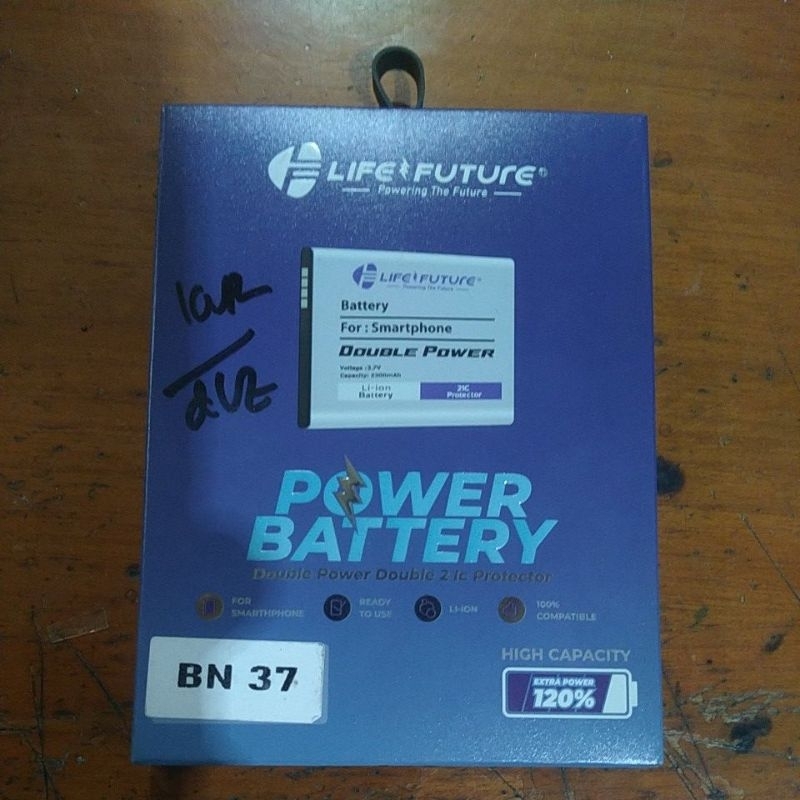 BATTERY REDMI 6/6A BN37 LIFE FUTURE