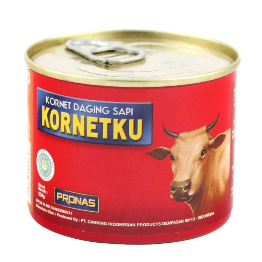 

KORNETKU Kornet Sapi 200 gr - Daging Kaleng - Toserba Gadjah - Ekonomis XG 35