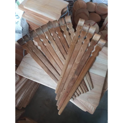 Garukan punggung kayu garukan badan kayu Jati 40cmx3.5cm
