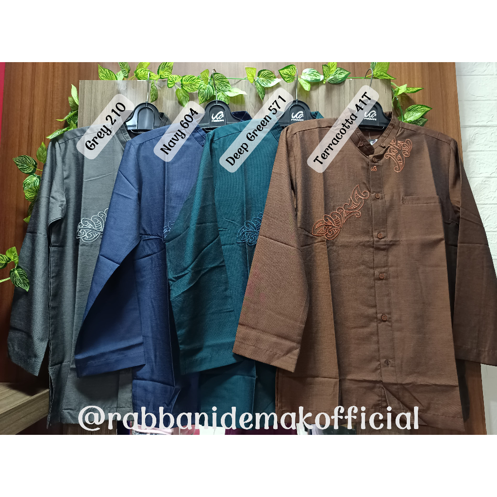 RABBANI KEMKO - KEMEJA KOKO LENGAN PANJANG BLONG ZIFADA