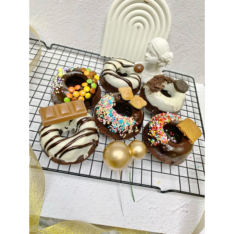 

Brownies Donat Panggang, BroNut isi 6 pcs