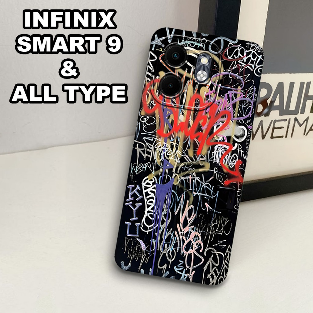 (CFS51) Softcase procamera   untuk Hp INFINIK SMART 9 Motif Cowok /Case INFINIK SMART 9 bahan karet 