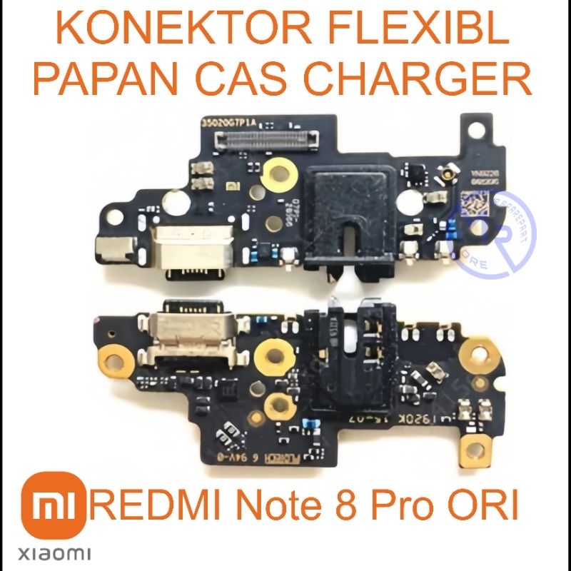 KONEKTOR CHARGER XIAOMI REDMI Note 8 Pro PAPAN CAS CHARGER XIAOMI REDMI Note 8 Pro ORIGINAL