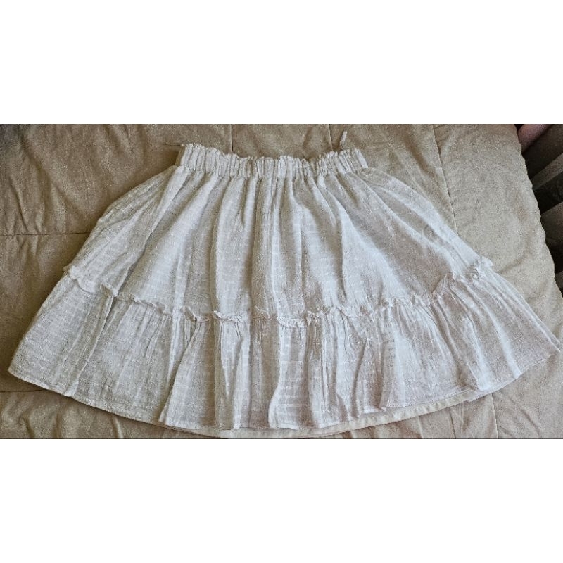 LOVE AND FLAIR Rok Mini Putih - White Skirt