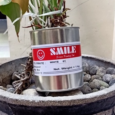 

White 61 TintaCat Sablon Plastik SMILE POLYMATE 1 kg ART F5C2