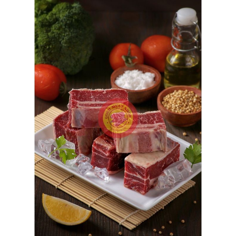 

Iga Sapi Daging Tebal Aus Import Shortribs 500gr Premium