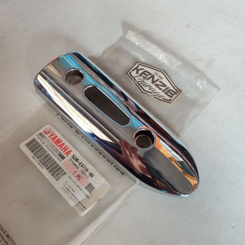 Tameng Pelindung Cover Protector Kecil Knalpot Jupiter lama 5LM pnp Jupiter Z Original YGP 5LM-E4728