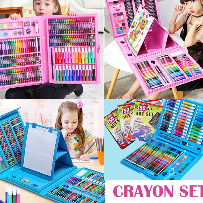 

Hemat Crayon Set Anak Pensil Warna 15pc 2pc Set Krayon Spidol Gambar Mewarnai Anak