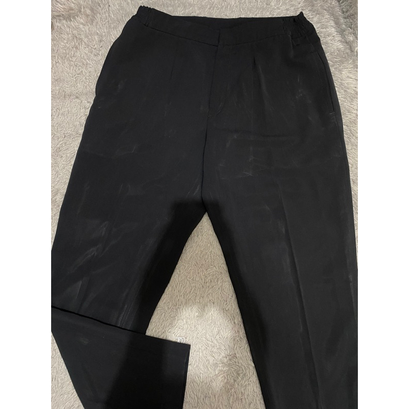 PRELOVED CELANA KHAKI HITAM PEKAT