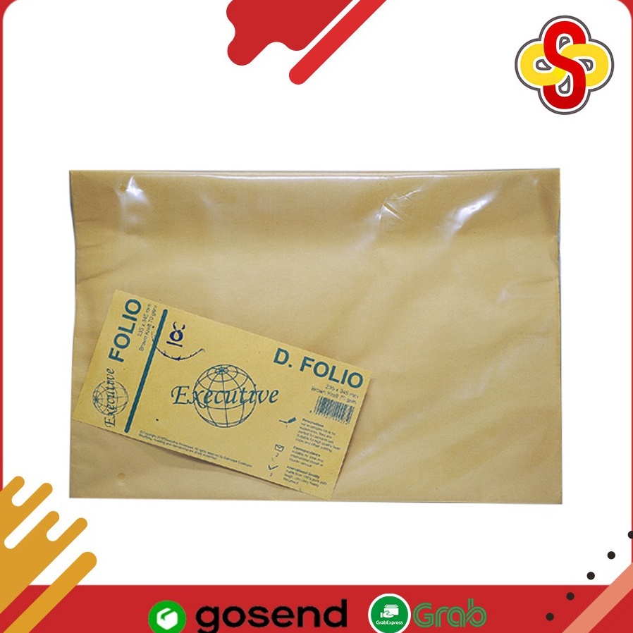 

ART N9J8 Amplop Cokelat Executive Inner D Folio Isi 1 lembar