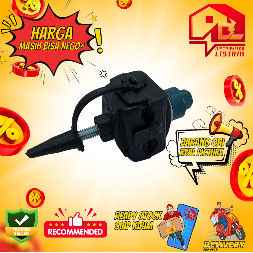TAP CONECTOR / KONEKTOR KABEL KEDAP AIR / CONECTOR KEDAP AIR / KABEL SR / TAP CONNECTOR KABEL LISTRI