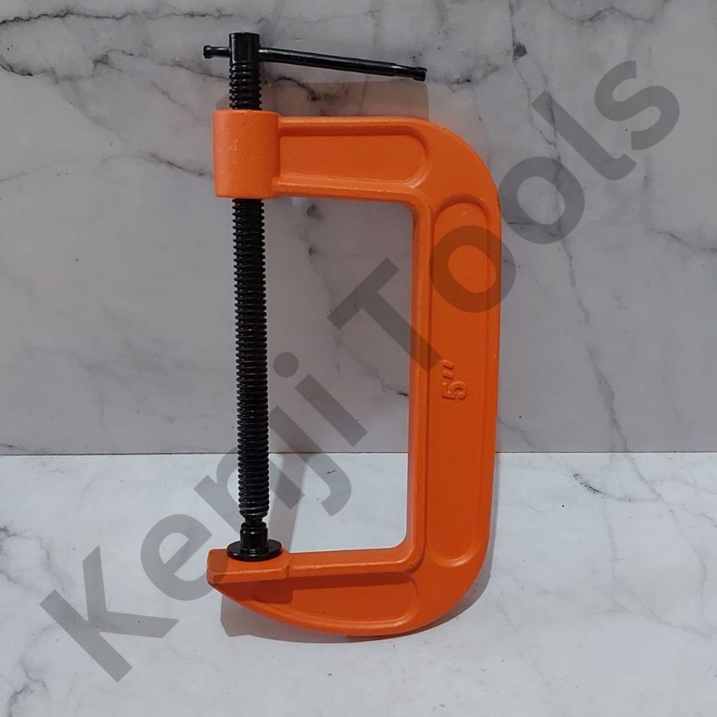 Klem C 3" Inch 4" Inch 5" Inch Klem G Penjepit Catok Kayu Serbaguna Kualitas Premium