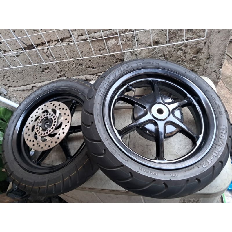 Velg yamaha filano freego free go fazzio fazio pelek racing palang original ori copotan standar kele