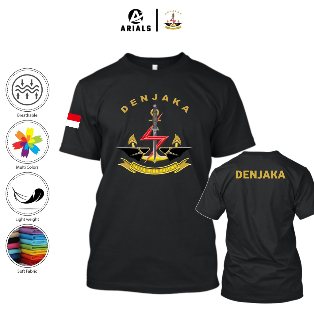 Arials Kaos Baju DENJAKA TNI AL