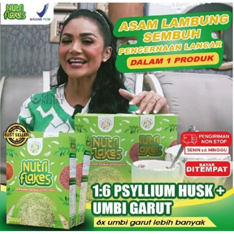 

NUTRIFLAKES - Asam Lambung Sembuh Pencernaan Lancar