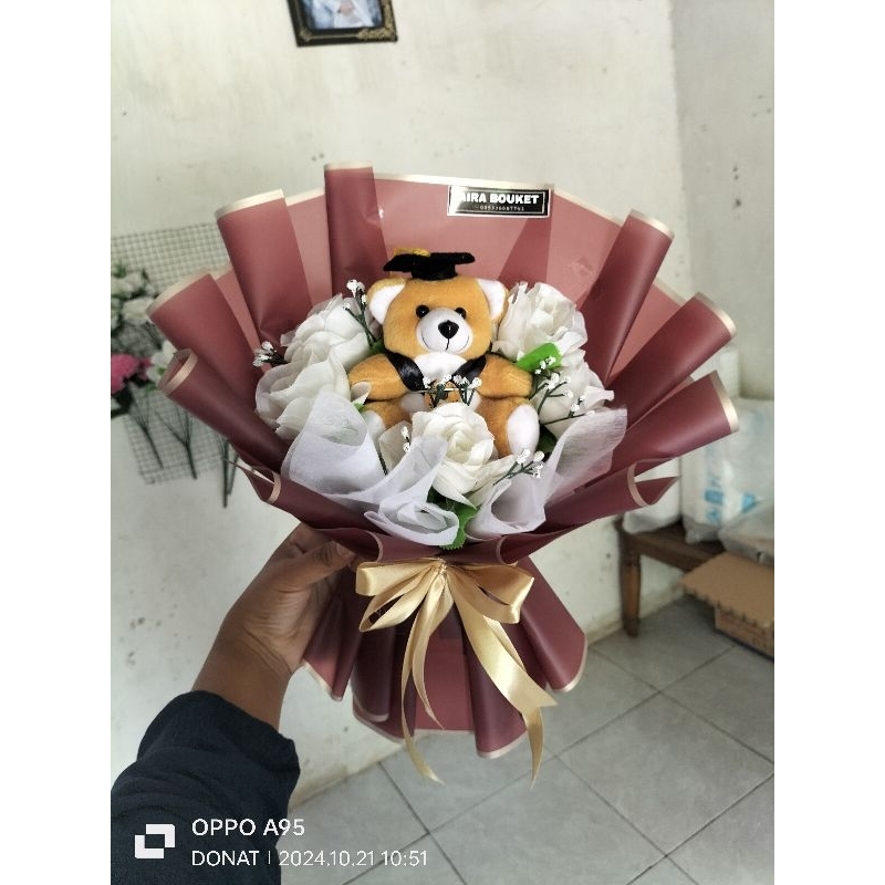 

Buket bunga+boneka