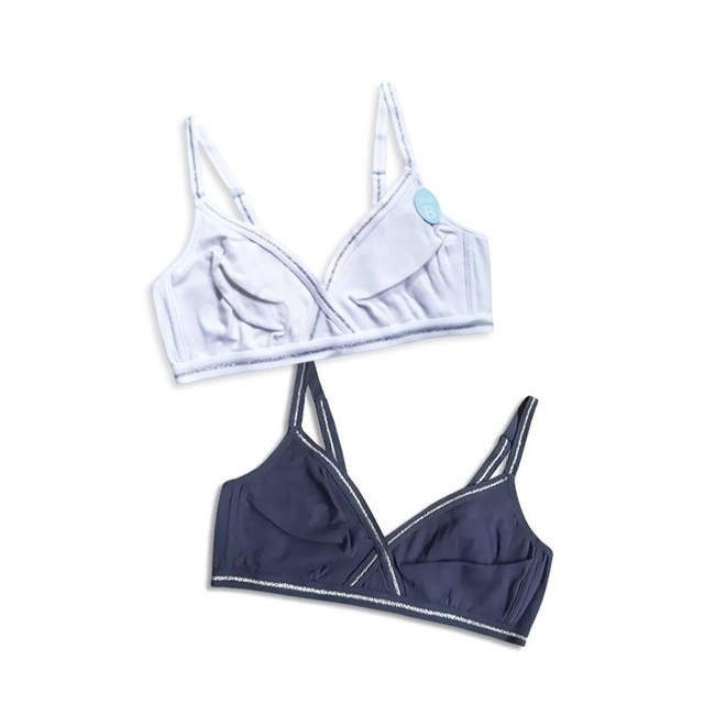 Two Pack Bra Minimiser Damart Silvery List