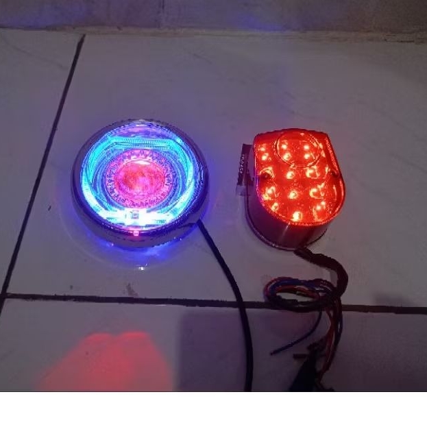 paket biled daymaker C70 lampu stop C70 LED paket lampu c70