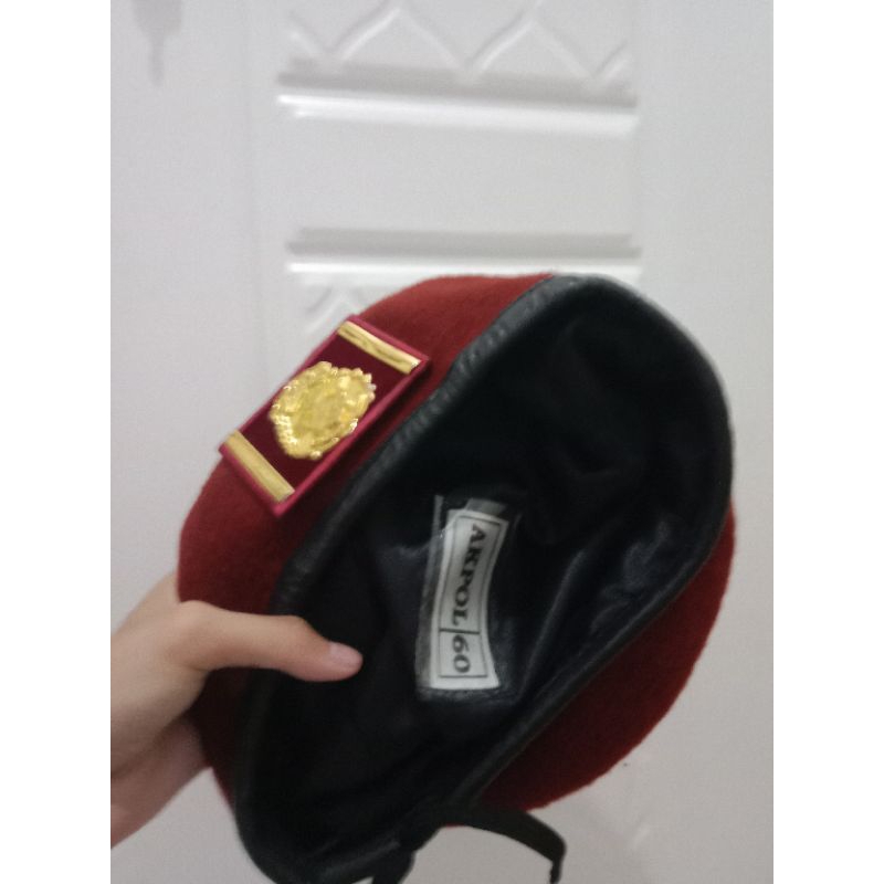 Baret Taruna Akpol Akademi Kepolisian Asli Jatah Taruna Akpol