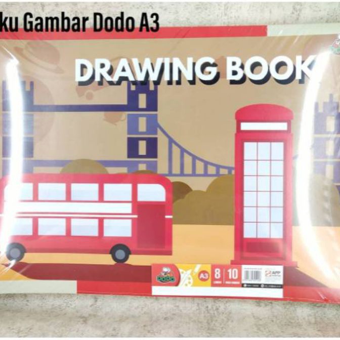 

KI3 Buku Gambar A3 Dodo 1pak1buku