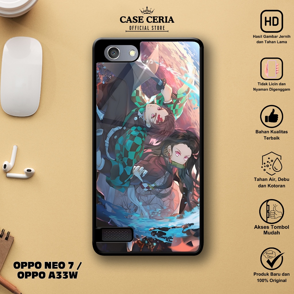 Case Oppo Neo 7 / Oppo A33W - Casing Oppo Neo 7/Oppo A33W Anime - Silikon Case –Kesing HP