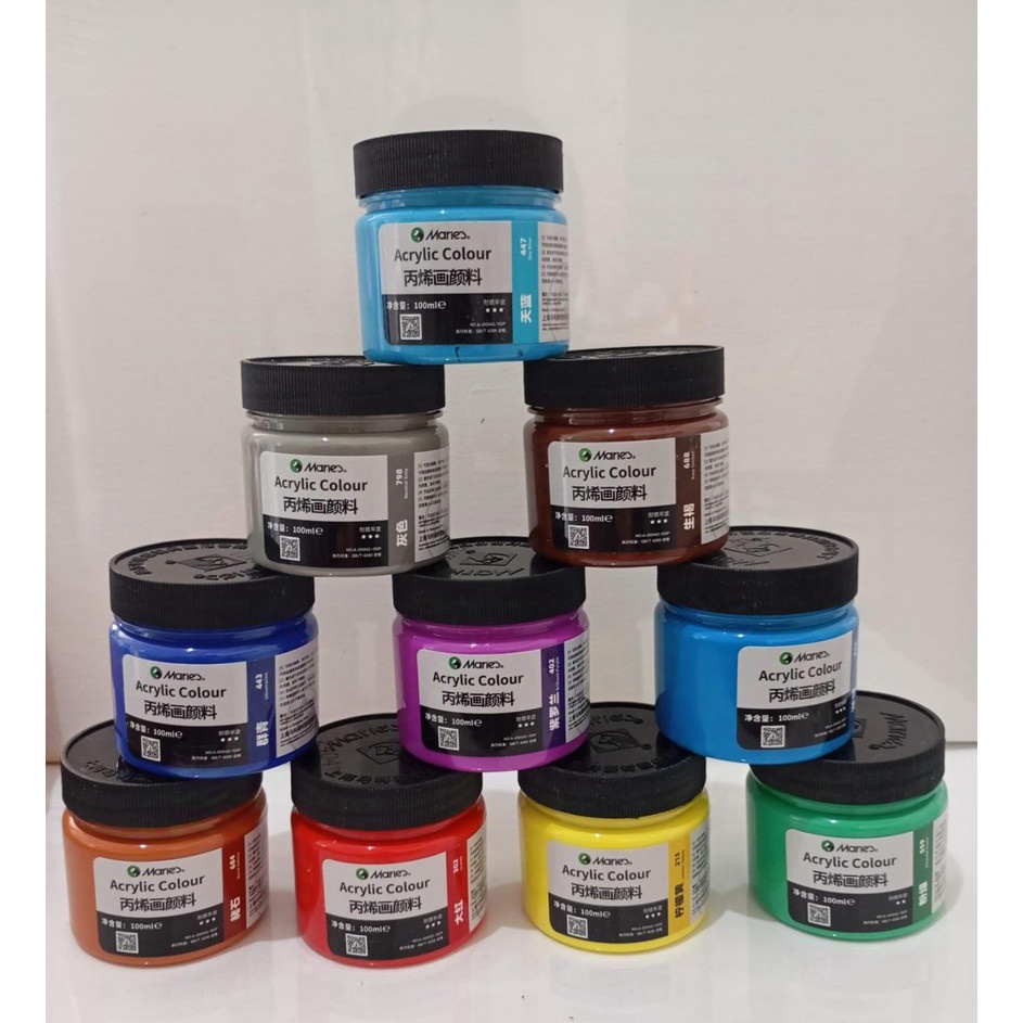

KP8 RSK 1Ml Cat Maries Acrylic Paint Color Akrilik Maries Formula Warna Cerah dan Tahan Lama