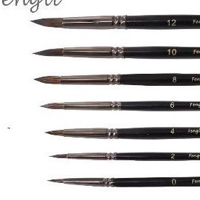 

Terbaru Fengli mix sable brush 8866 for watercolor