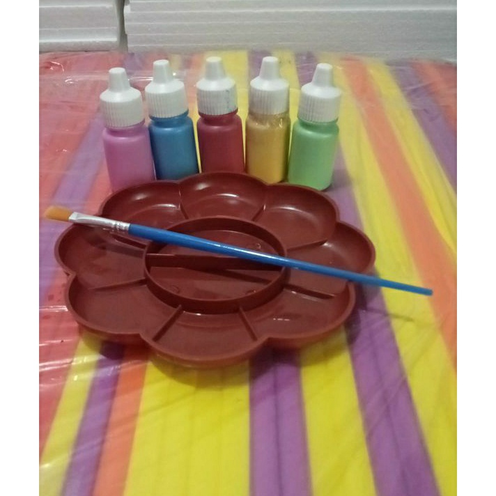 

FG2 PALET LUKIS bunga palet cat airPiring Cat Air Palet Palette Lukis Acrylic Tempat Cat Air Bunga fn lukisan