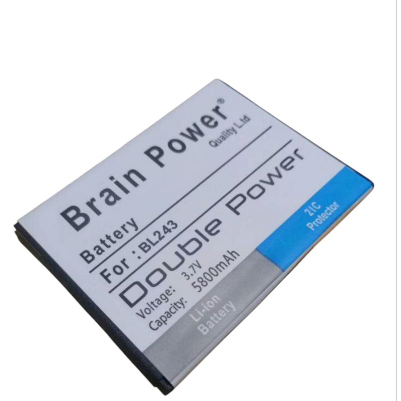 Baterai Batre Hp Lenovo BL243 Lenovo A7000 A7700 K3 Note K50 T5 A7000+ A5600 Double Power