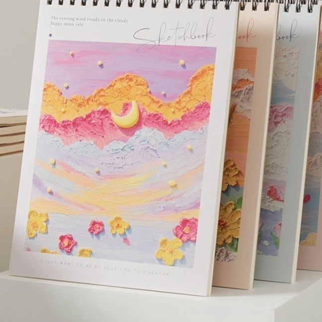 

KF7 Sketch book pad polos A4 Buku gambar sketsa artemedia Drawing Art Pain