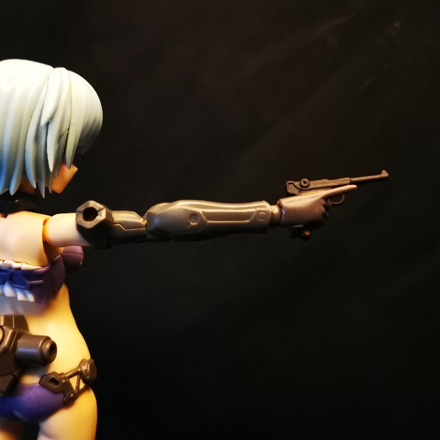Luger P 08 1/12 Kitbash 39 Fragment Acc Figma Action Figure Little Armory SHF Frame Arms Girls Megam