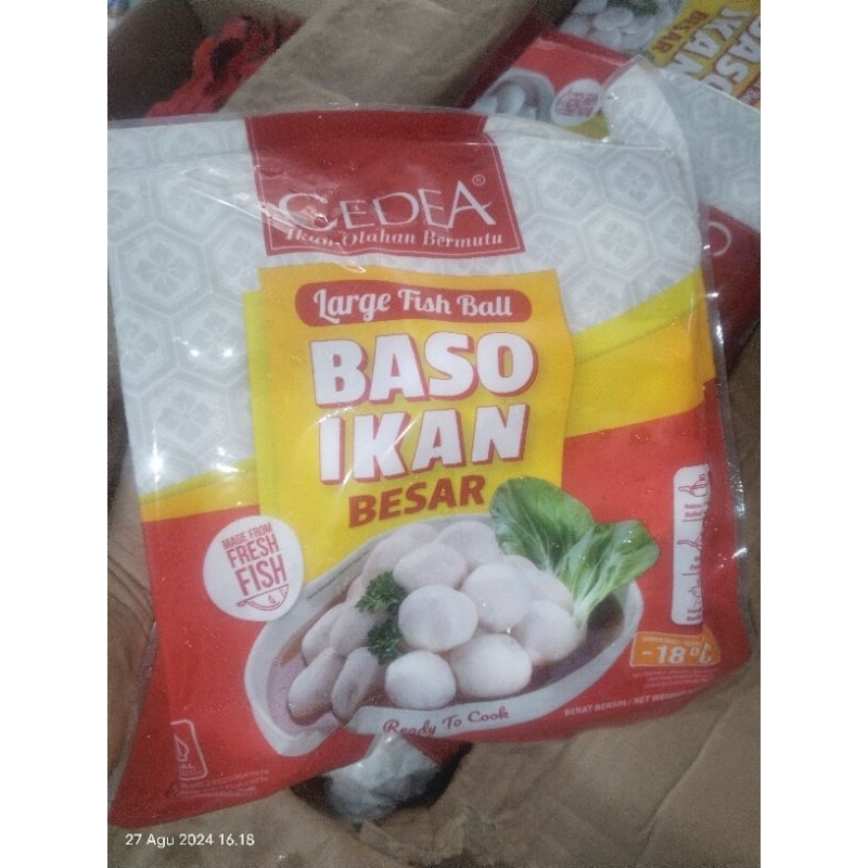 

Cedea bakso ikan besar