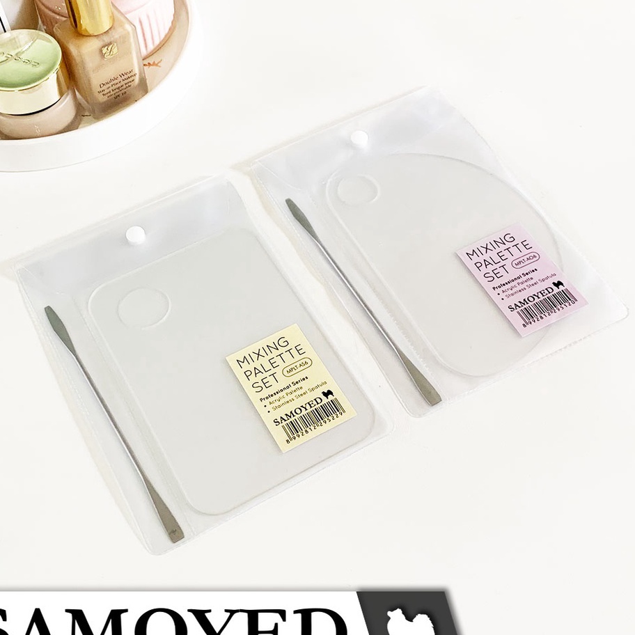 

FG2 SAMOYED MPLTA Palet Lukis M Make Up Akrilik MUA Acrylic Mixing Palette Set