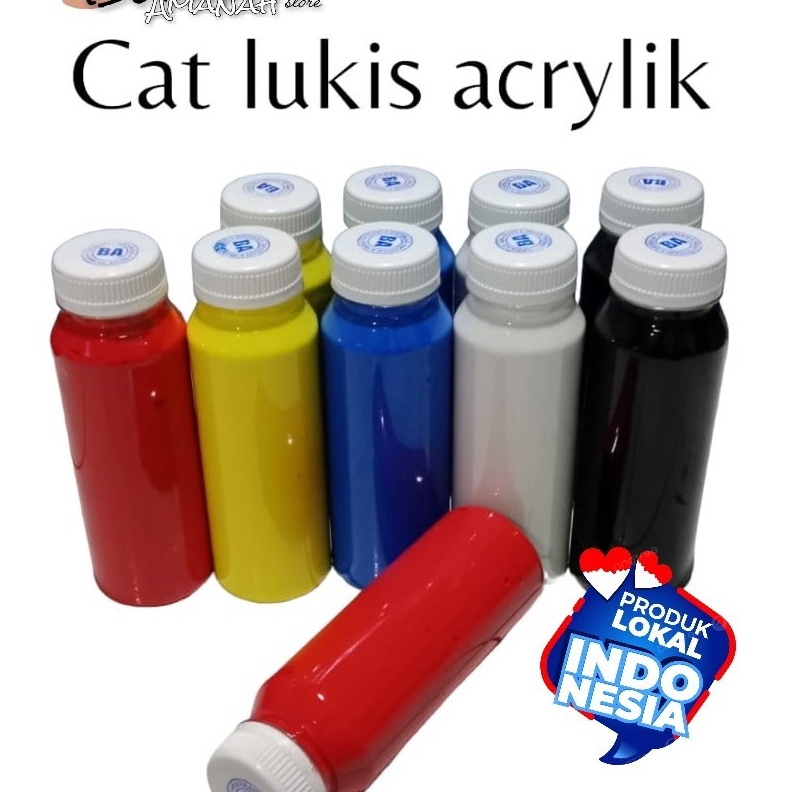

HJ6 cat lukis acrilik 25ml kental
