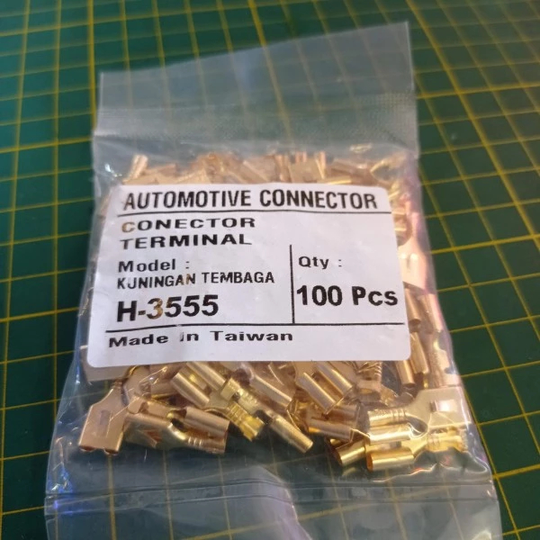 SKUN GEPENG COWOK/MALE - SKUN GEPENG CEWEK/FEMALE ISI 100PCS- SKUN KABEL / SKUN MOTOR MOBIL/ SKUN SE