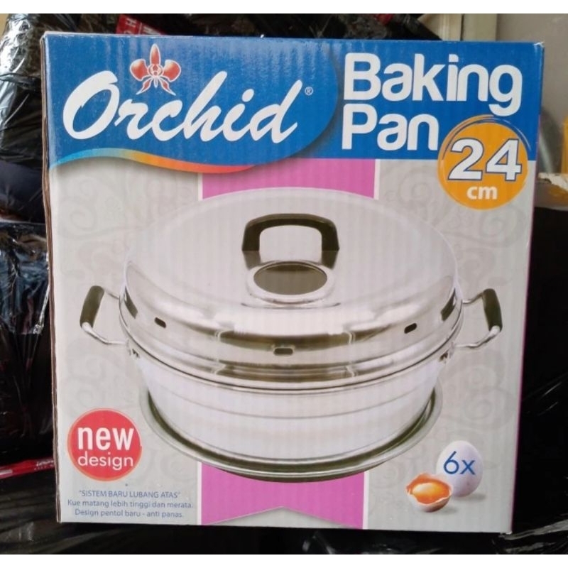 BATAM-Panggangan Kue Bolu Baking Pan Orchid 24 Cm BATAM
