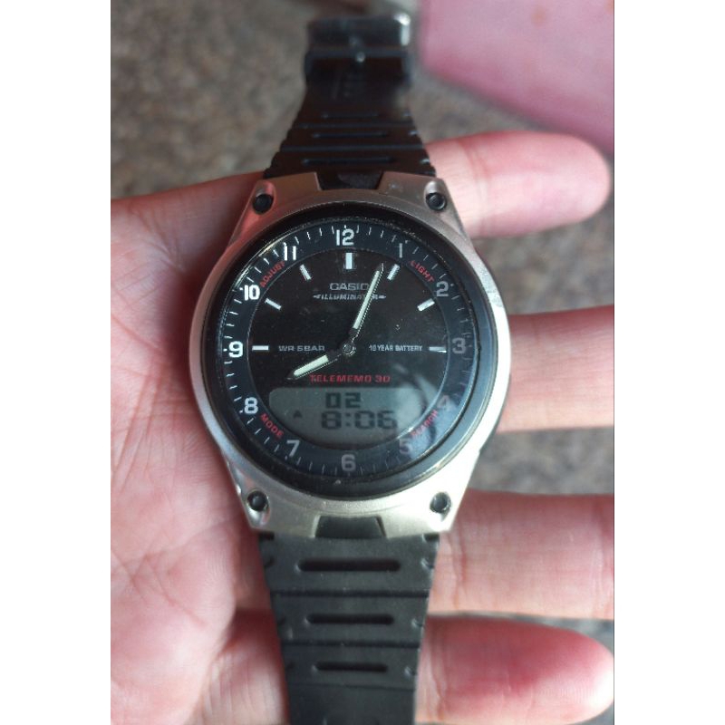 Casio WaveCeptor AW-80 Second