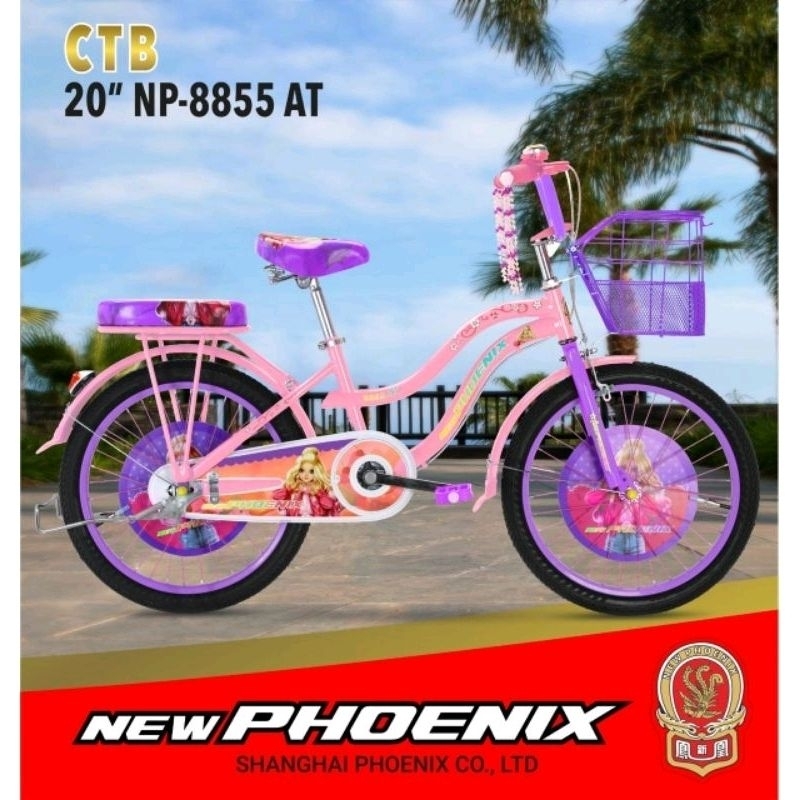 Sepeda Anak Mini Ukuran 20 New Phoenix NP 8855 AT / Sepeda Anak New phoenix 20 np 8855 AT