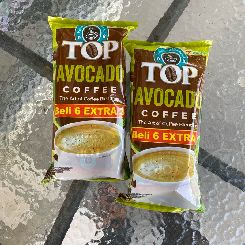 

Top coffe kopi instan avocado 20 gram isi 9 Sachet Murah & Hemat