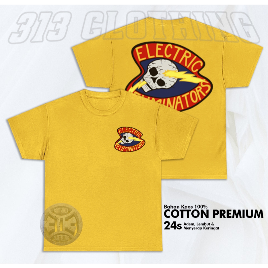 T-Shirt Kaos Electric Eleminators The Warriors / Atasan Baju The Warriors Electric Eleminators