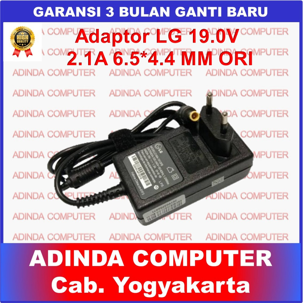 Adaptor LG 19.0V 2.1A Adaptor TV/Monitor LG ORIGINAL