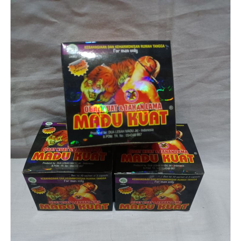 KAPSUL MADU KUAT ORGINAL 100%