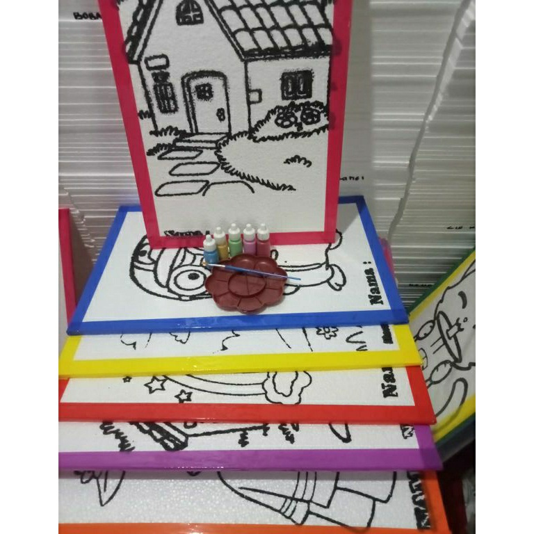 

KODE H56Y MEMUKAU PAKET EKONOMIS 6 STEROFOAM LUKISPALET LUKIS bunga palet cat airPiring Cat Air Palet Palette Lukis Acrylic Murah Tempat Cat Air Bunga fn lukisan