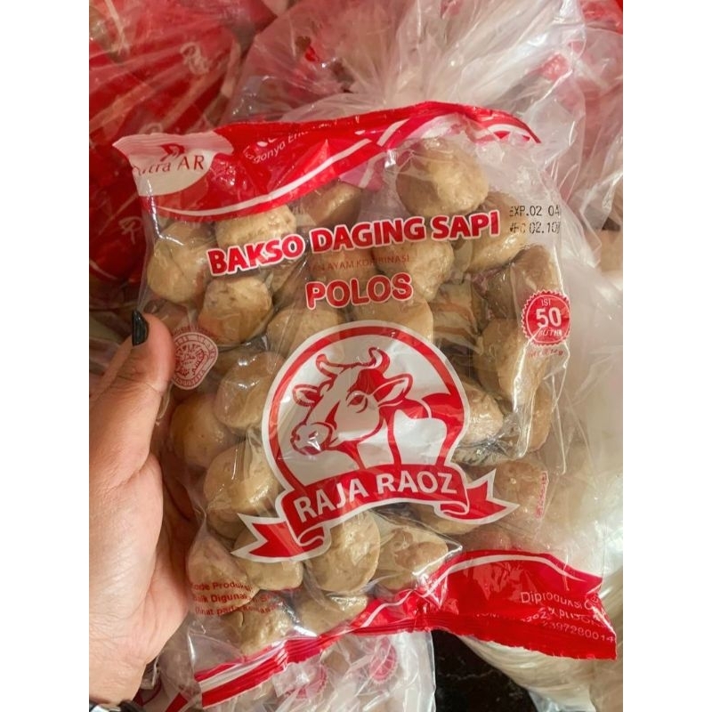 

Bakso Daging Sapi Raja Raoz isi 50 glinding